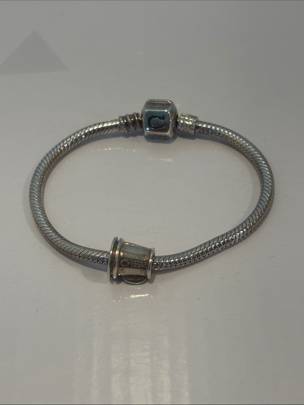 Camilla Kid Bracelet with Cheer Megaphone Charm